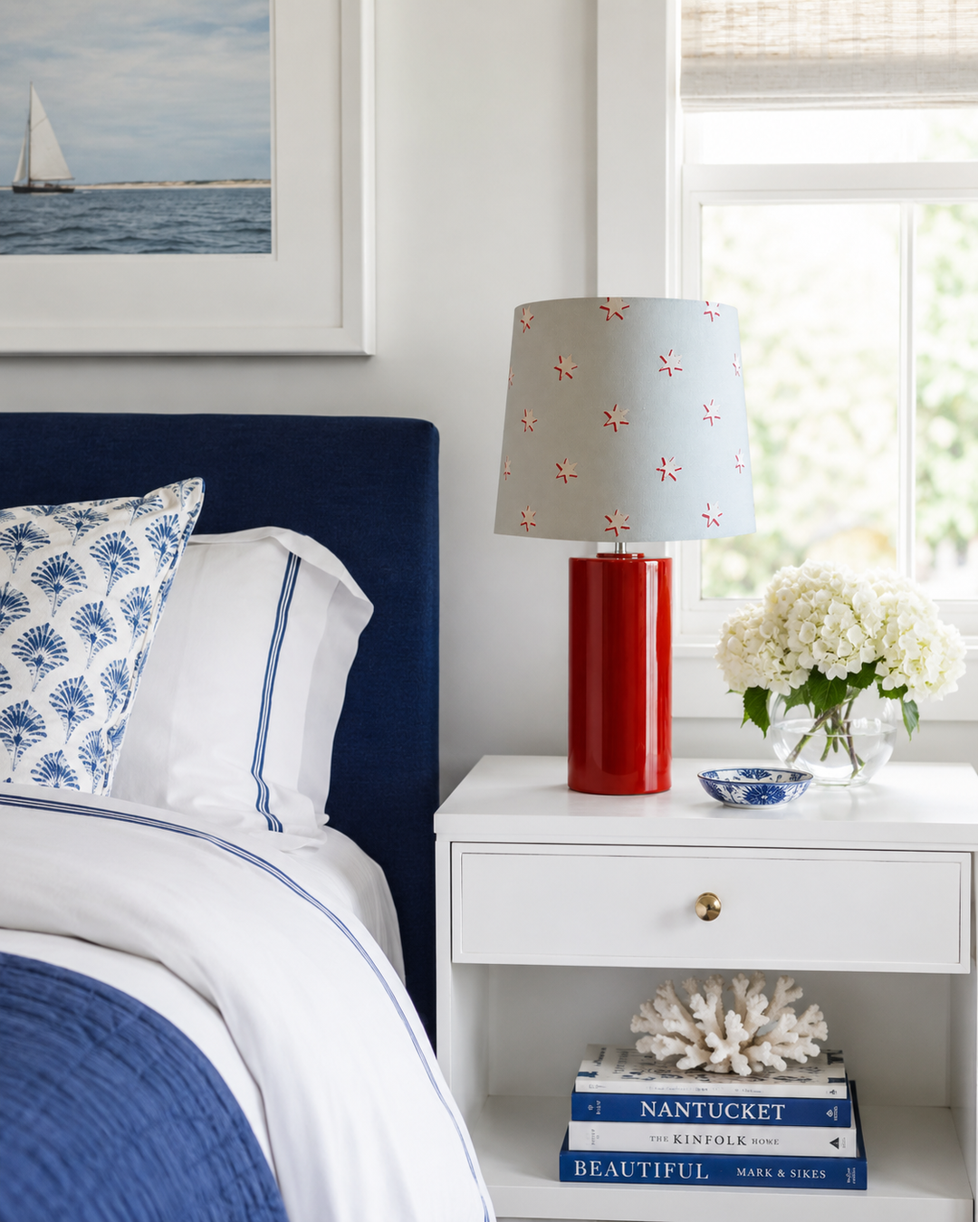 Coastal American Star Sconce Shade