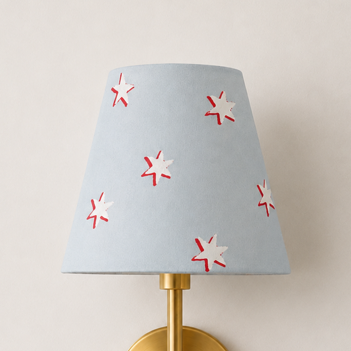 Coastal American Star Sconce Shade
