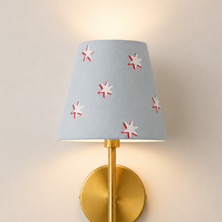 Coastal American Star Sconce Shade