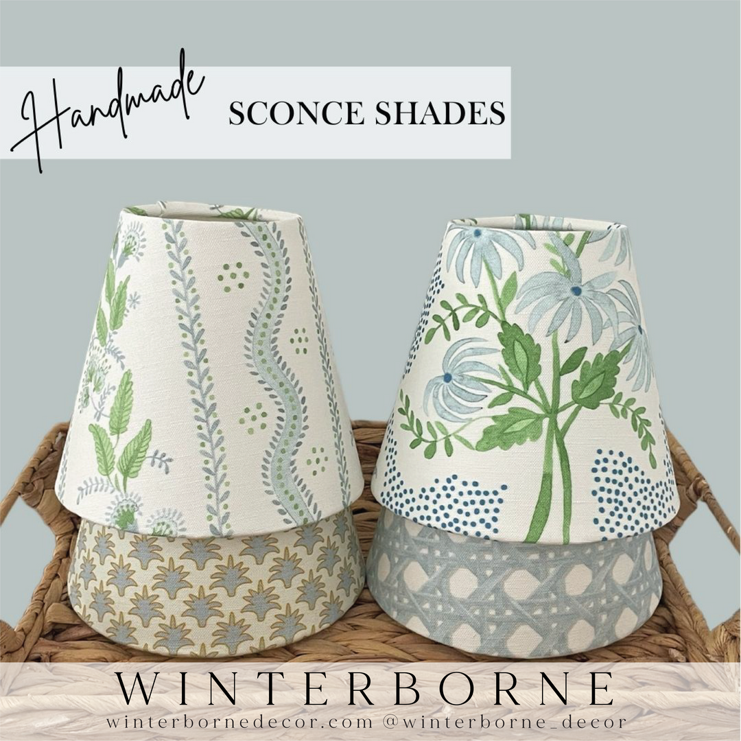 Cheetah Print Lampshade in Green