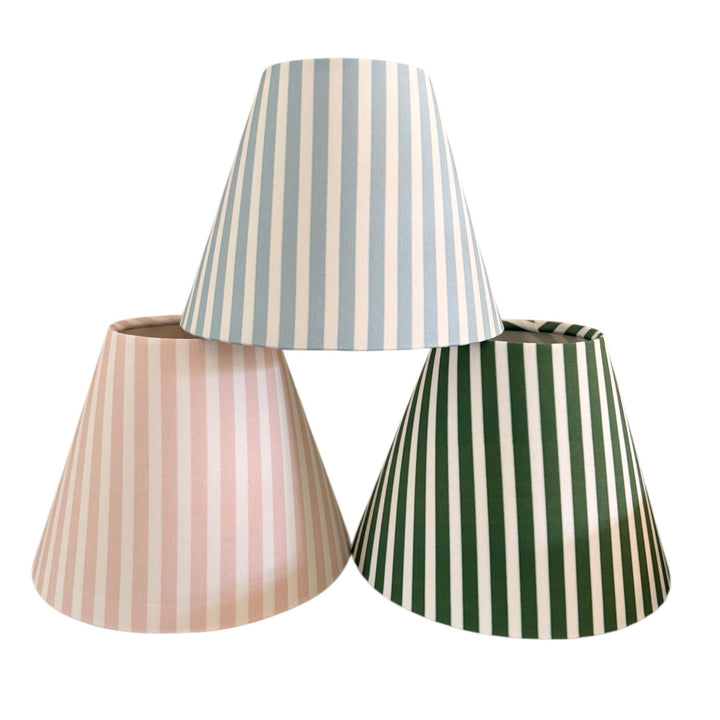 LED Lamp Shade Cover | Blue Stripe