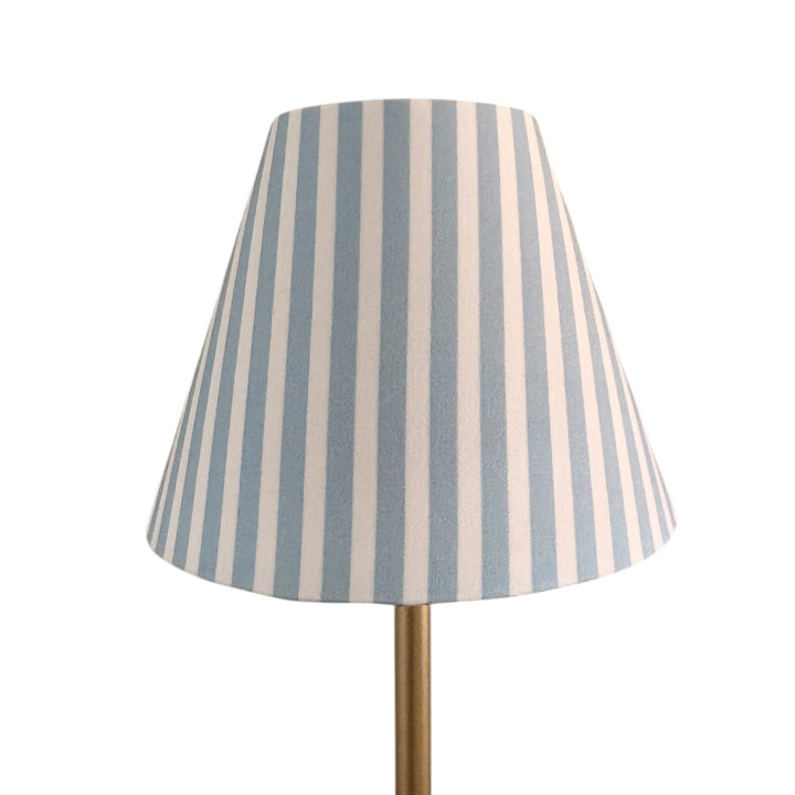 LED Lamp Shade Cover | Blue Stripe