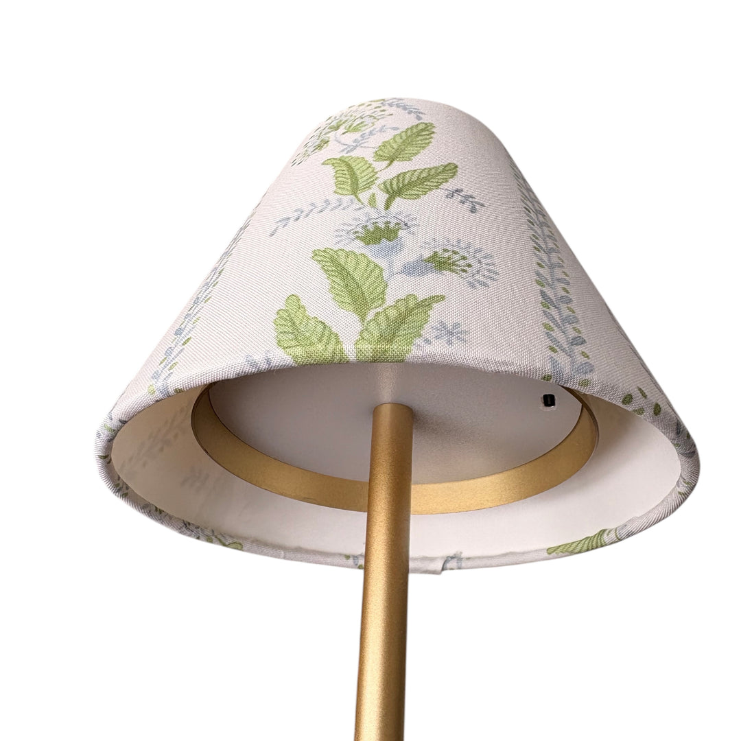 LED Lamp Shade Cover  | Blue Rattan