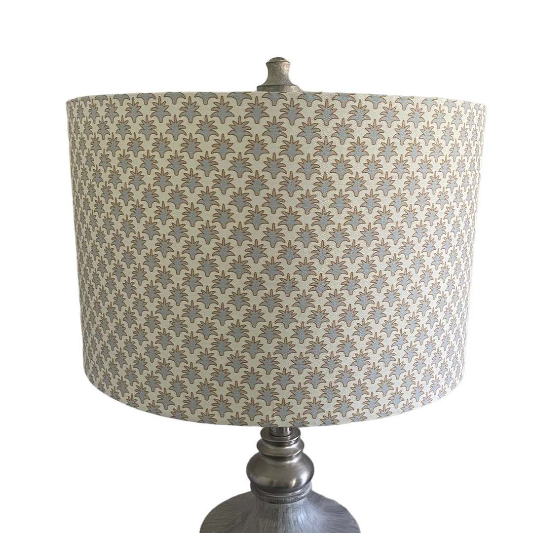 French Blue Lampshade in Whitney