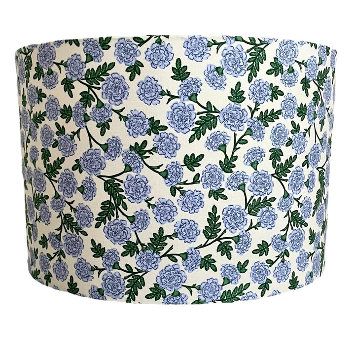 Blue Floral Lampshade in Bramble