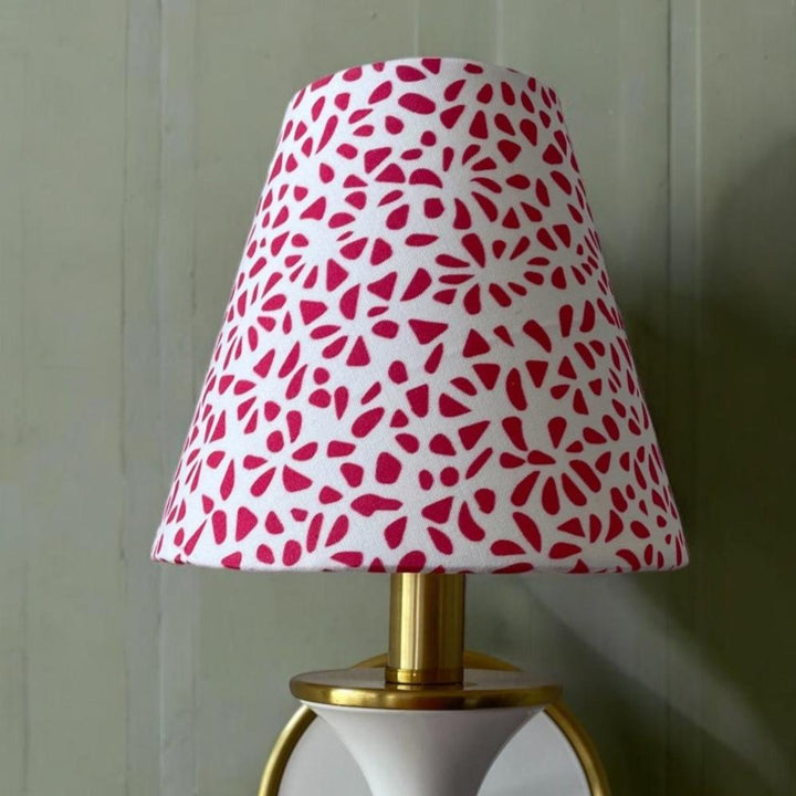 Pink Sconce Shade in Petal Party