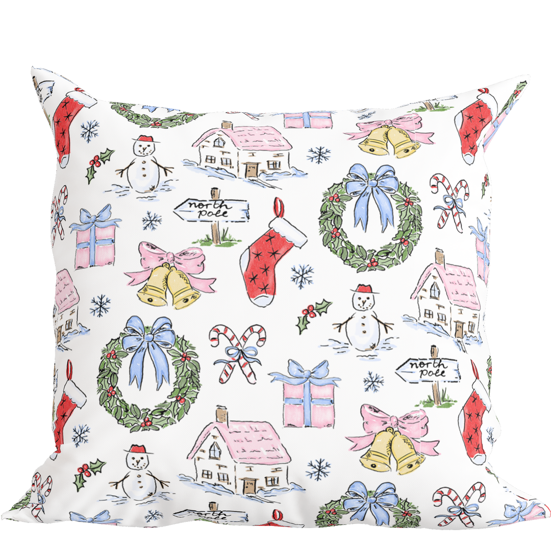 Nutcracker Christmas Pillow