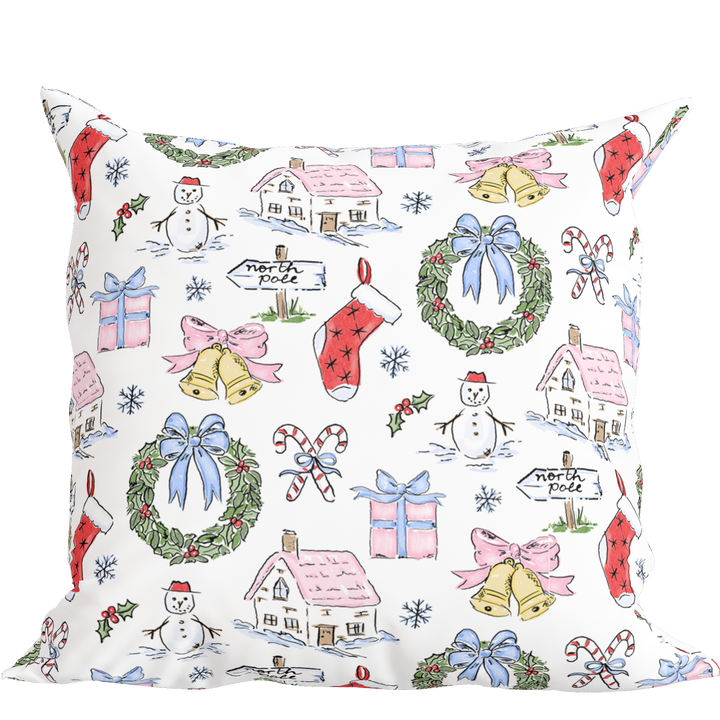 Nutcracker Christmas Pillow