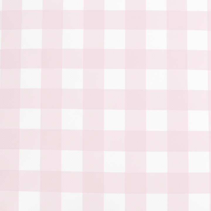 Classic Pink Check Pillow