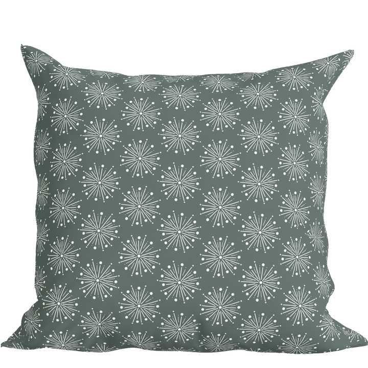 Vintage Snowflake Pillow in Pink