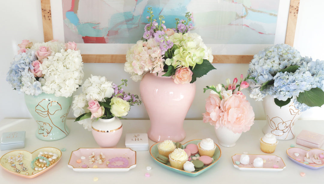 Confetti Hearts Tray