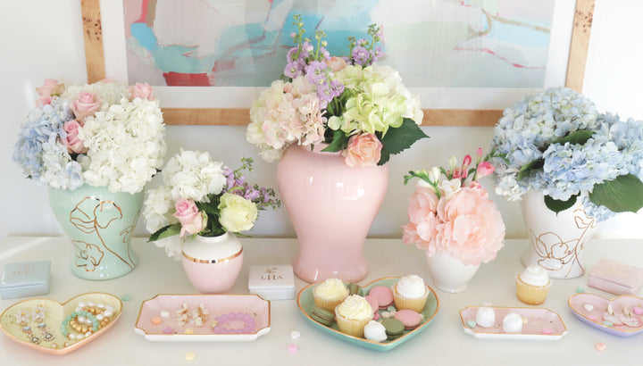 Confetti Hearts Tray