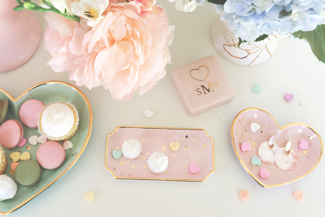 Confetti Hearts Tray