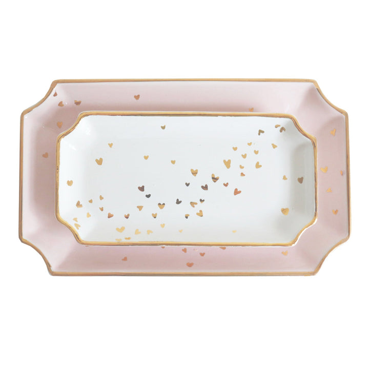 Confetti Hearts Tray