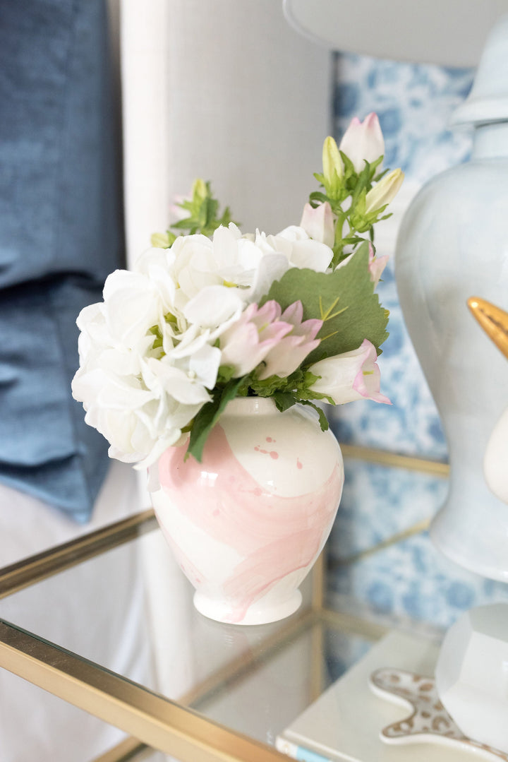 Serenity Brushstroke Ginger Jar