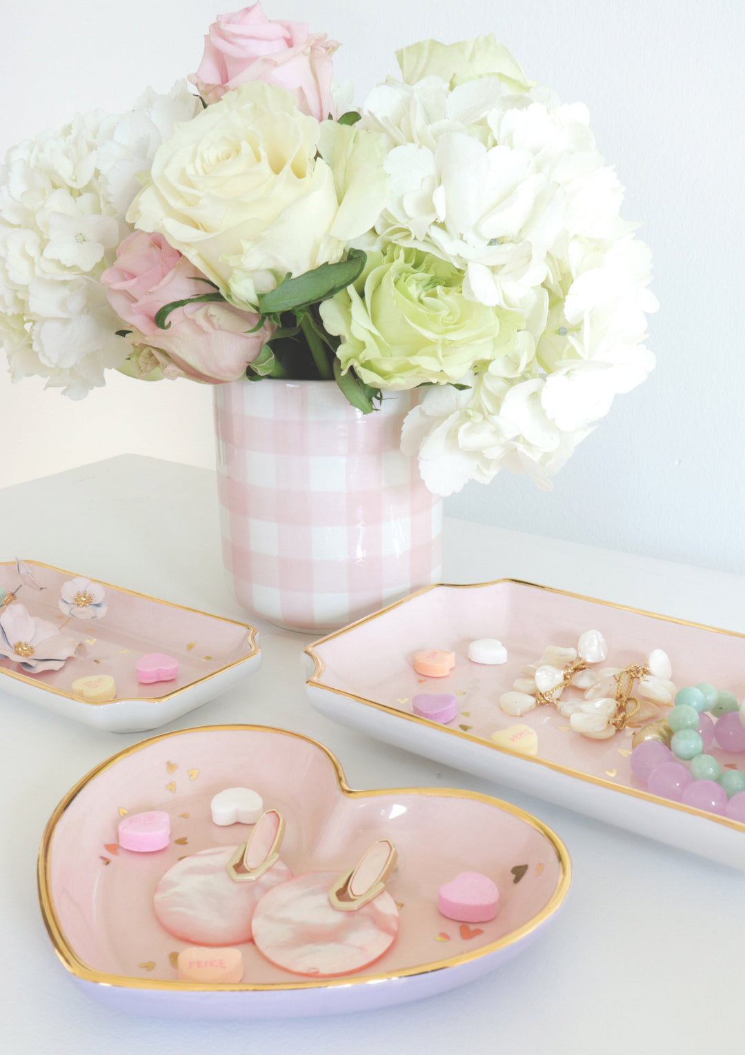 Confetti Hearts Tray
