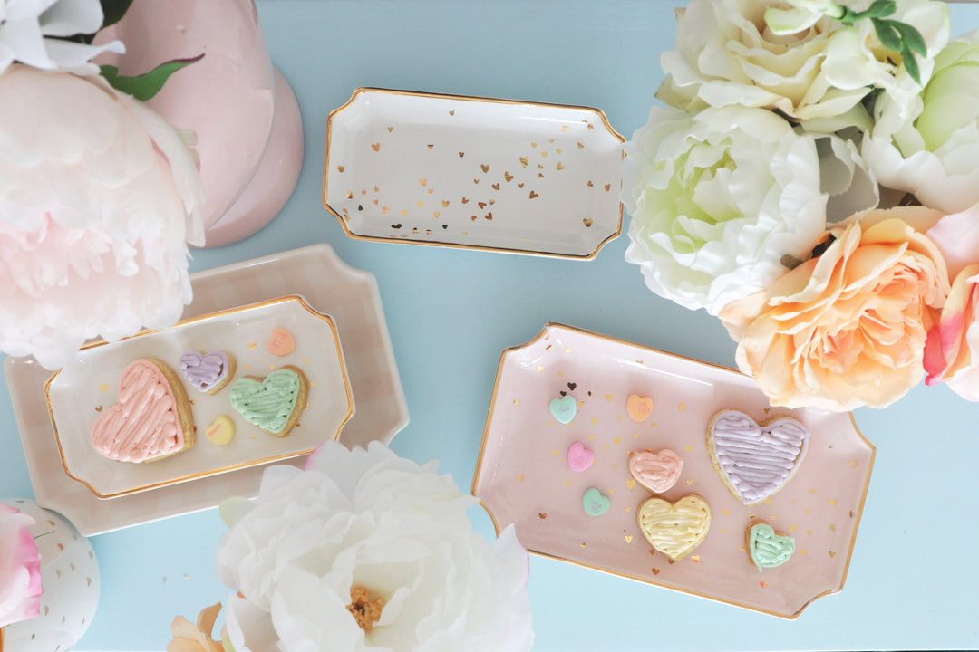 Confetti Hearts Tray