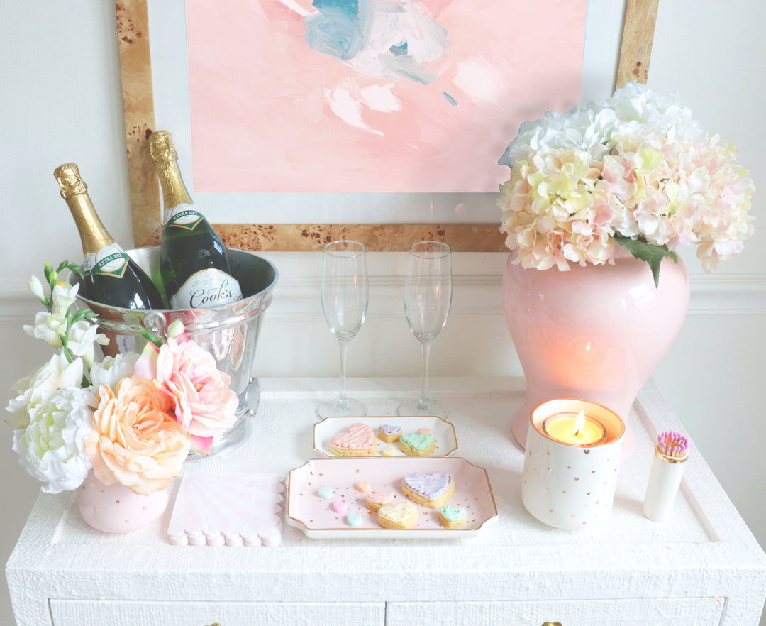 Confetti Hearts Tray