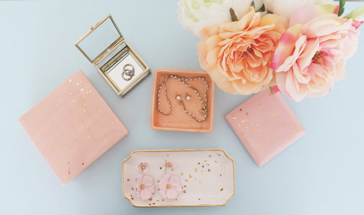 Confetti Hearts Tray