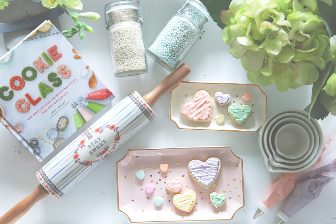 Confetti Hearts Tray