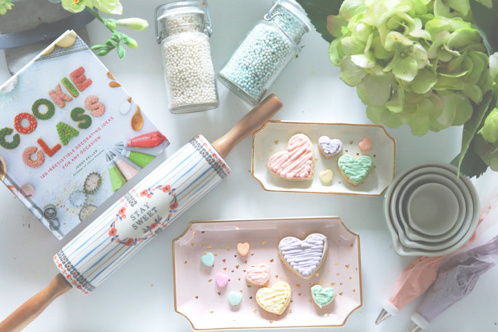 Confetti Hearts Tray